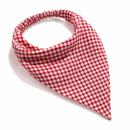 Luxury Satin Flower Print Bandana Headband