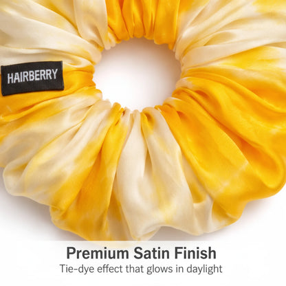 HAIRBERRY Tie Dye Satin Scrunchie