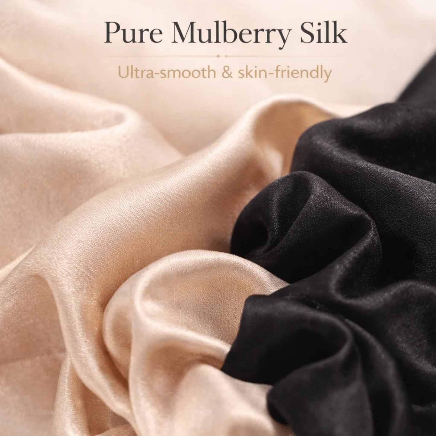 Luxury Mulberry Silk Scrunchies