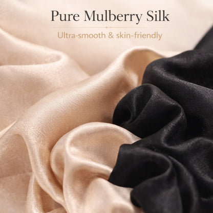 Luxury Mulberry Silk Scrunchies