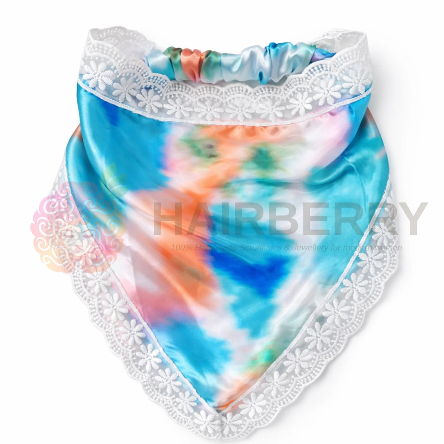 HAIRBERRY Satin Triangle Bandana