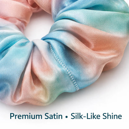 HAIRBERRY Tie Dye Satin Scrunchie